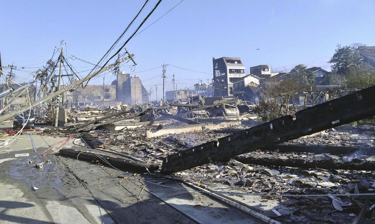 Asciende a 55 la cifra de muertos debido al terremoto en Japon