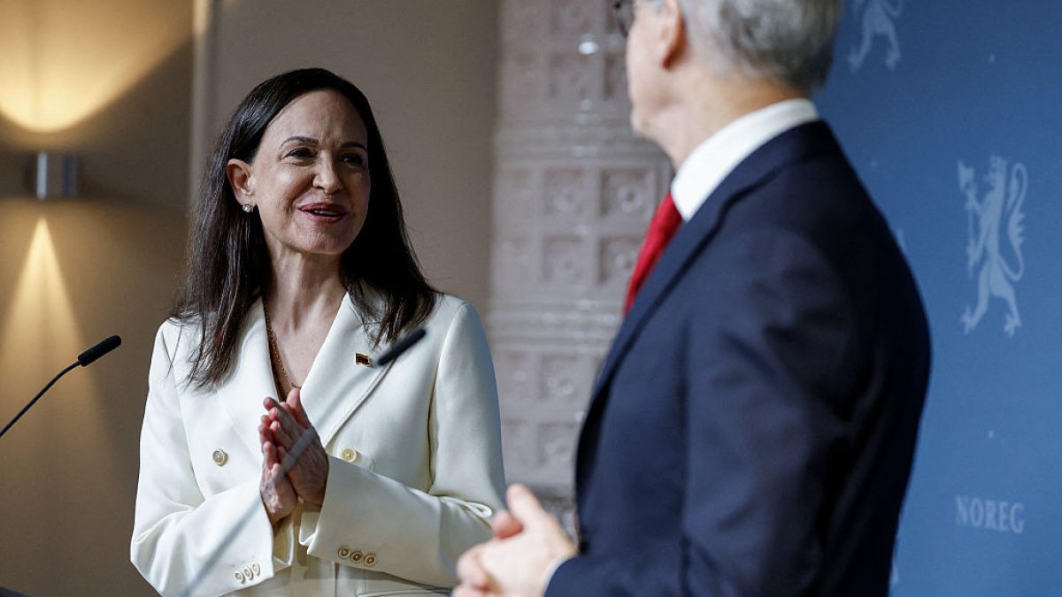 Maria Corina Machado habla desde Oslo: "Tengo muchas esperanzas de que Venezuela sea libre"