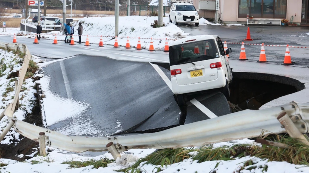 Japon levanta aviso de tsunami tras sismo de magnitud 6.7 en el noreste del pais